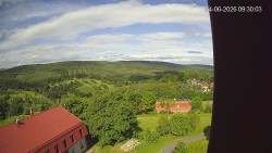 Panorama západ