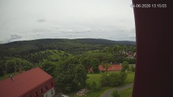 Panorama západ