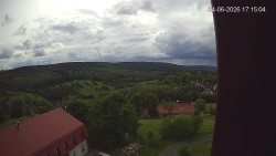 Panorama západ
