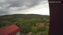 Panorama západ