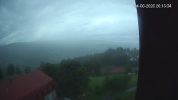 Panorama západ