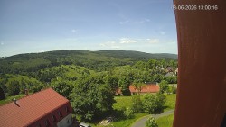 Panorama západ