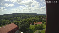 Panorama západ
