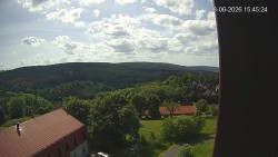 Panorama západ