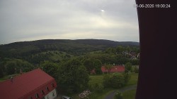 Panorama západ