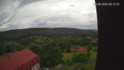Panorama západ