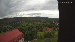 Panorama západ