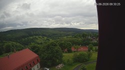 Panorama západ