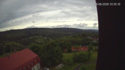 Panorama západ