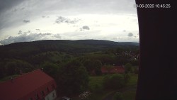 Panorama západ