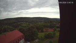 Panorama západ