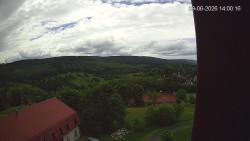 Panorama západ