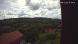 Panorama západ