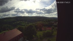 Panorama západ