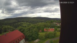 Panorama západ