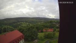 Panorama západ