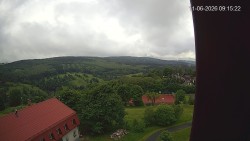 Panorama západ