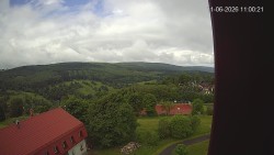 Panorama západ