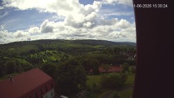 Panorama západ
