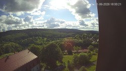 Panorama západ