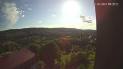 Panorama západ