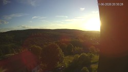 Panorama západ