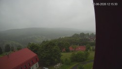 Panorama západ