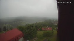 Panorama západ