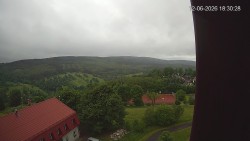 Panorama západ