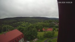Panorama západ