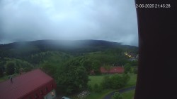 Panorama západ