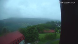 Panorama západ