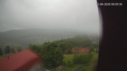 Panorama západ