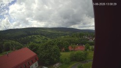 Panorama západ