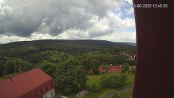 Panorama západ