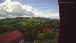 Panorama západ