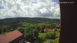 Panorama západ