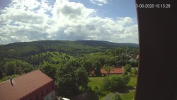 Panorama západ