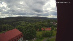 Panorama západ
