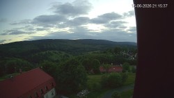 Panorama západ