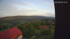 Město Hora Svaté Kateřiny - Panorama západ - 16.6.2026 v 05:15 Město Hora Svaté Kateřiny - Panorama západ - 16.6.2026 v 05:15