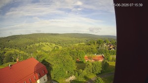 Město Hora Svaté Kateřiny - Panorama západ - 16.6.2026 v 07:15 Město Hora Svaté Kateřiny - Panorama západ - 16.6.2026 v 07:15