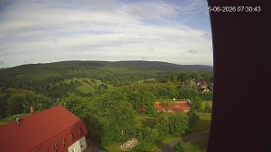 Město Hora Svaté Kateřiny - Panorama západ - 16.6.2026 v 07:30 Město Hora Svaté Kateřiny - Panorama západ - 16.6.2026 v 07:30