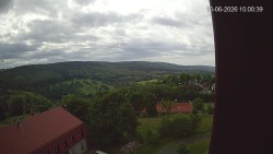 Panorama západ
