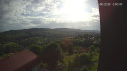 Panorama západ