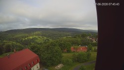 Panorama západ
