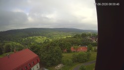 Panorama západ