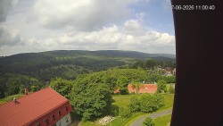 Panorama západ