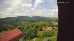 Panorama západ