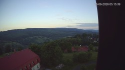 Panorama západ